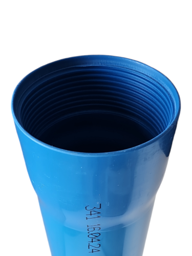 Aufsatzrohr DN 125 PVC , Länge 100cm, AG auf IG